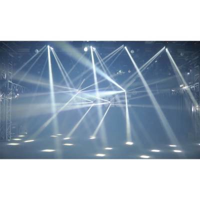 LED-MB8W Samba-W Multi Beam Beyaz 8x8W Movinghead - 3