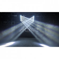 LED-MTX6S-8W Scanner Beam Moving Led Bar 6x8W - Thumbnail