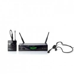WMS470 Sports UHF Çift Anten Headset Mikrofon - 1