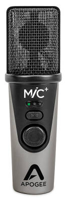 MiC+ Stüdyo kalitesinde Mac/Windows/iOS uyumlu, taşınabilir mikrofon 24-bit 96k