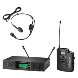 Audio Technica - ATW-3110B/H UniPak system with PRO8HEcW 52 channel
