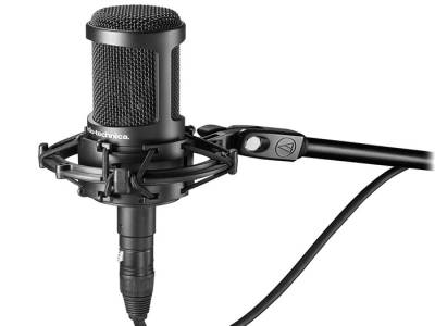 AT2050 Kondenser stüdyo ses kayıt mikrofonu (Kardioid/Omni/Figür-8)