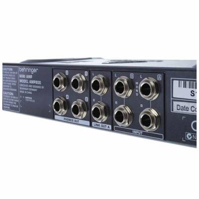 AMP800 4 Kanal Stereo Kulaklık Amfisi - 8