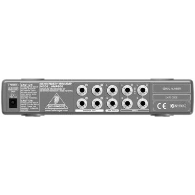 AMP800 4 Kanal Stereo Kulaklık Amfisi - 2