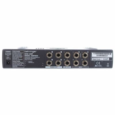 AMP800 4 Kanal Stereo Kulaklık Amfisi - 5