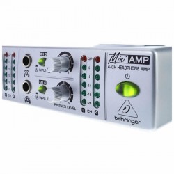 AMP800 4 Kanal Stereo Kulaklık Amfisi - 6