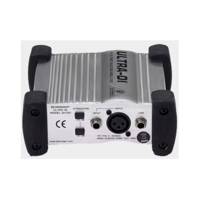 DI100 Tek Kanal Phantom Güçlü DI Box - 1