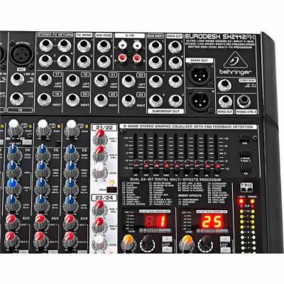 Eurodesk SX2442FX 24 Kanal Deck Mikser - 7