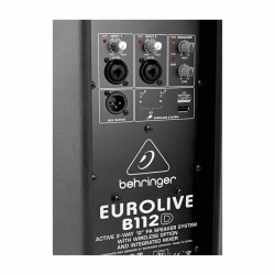 Eurolive B112D 1000 Watt 2 Yollu Aktif Wireless Mikrofon Seçenekli Kabin - Thumbnail