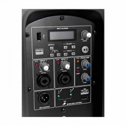 Eurolive B112MP3 1000 Watt 2 Yollu Aktif Kablosuz Mikrofon Seçenekli Hoparlör - 7