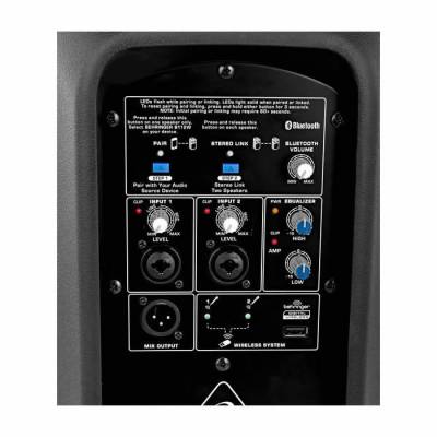 Eurolive B112W 1000 Watt 2 Yollu Aktif Bluetooth Kabin - 4