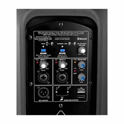 Eurolive B115W 1000 Watt 2 Yollu Aktif Bluetooth Kabin - 7