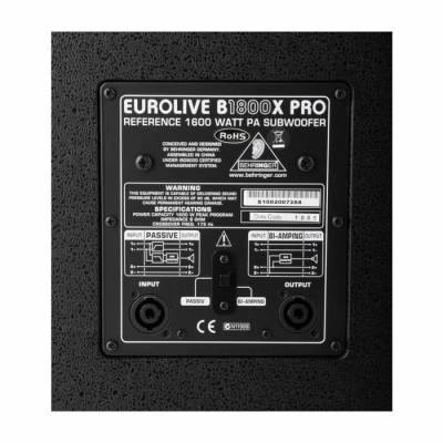 Eurolive B1800X PRO 1800 Watt Pasif Subbass - 3