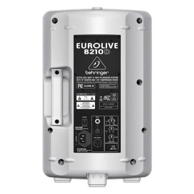 Eurolive B210D-WH 200 Watt 2 Yollu Aktif Hoparlör (Beyaz) - 2