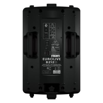 Eurolive B212D 550 Watt 2 Yollu Aktif Kabin (Siyah) - 2