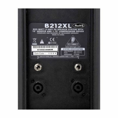 Eurolive B212XL 800 Watt 2 Yollu Pasif Kabin (Siyah) - 6