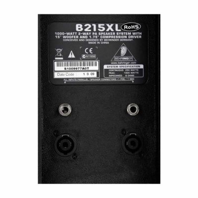 Eurolive B215XL 1000 Watt 2 Yollu Pasif Hoparlör (Siyah) - 5