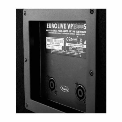 Eurolive VP1800s 1600 Watt Pasif Subwoofer - 5