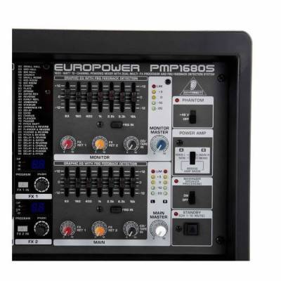 Europower PMP1680S 1600 Watt 10 Kanal Power Mikser