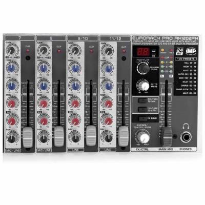 Eurorack RX1202FX 12 Kanallı Rack Tipi Mikser