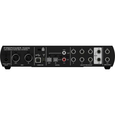 FCA610 6 in 10 out Kanallı Midas PreAmfi Midi USB Harici Ses Kartı - 2