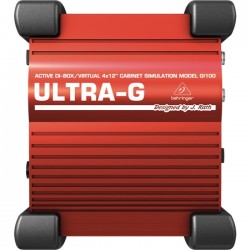 GI100 Tek Kanal Phantom Güçlü Gitar Icin Aktif DI Box - 1