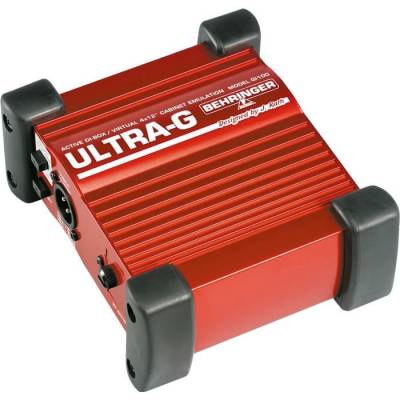 GI100 Tek Kanal Phantom Güçlü Gitar Icin Aktif DI Box - 3