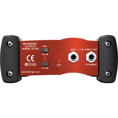 GI100 Tek Kanal Phantom Güçlü Gitar Icin Aktif DI Box - 2