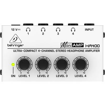 HA400 4 Kanallı Stereo Kulaklık Amfisi
