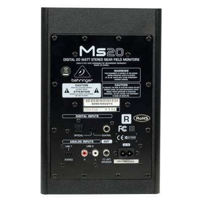 MS20 20 Watt Aktif Stereo Referans Monitör