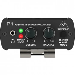 Behringer - POWERPLAY P1 Kulak ici Monitör Amfisi Beltpack Kablolu