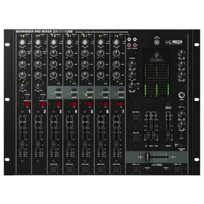 Pro Mixer DX2000USB 7 Kanallı Profesyonel USB Dj Mikseri - 3