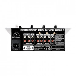 Pro Mixer DX 626 3 Kanallı Profesyonel Dj Mikseri - 2