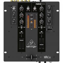 Behringer - Pro Mixer NOX101 Profesyonel 2 Kanal USB Dj Mikseri
