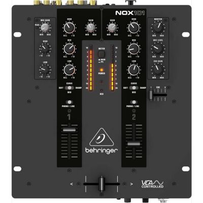 Pro Mixer NOX101 Profesyonel 2 Kanal USB Dj Mikseri