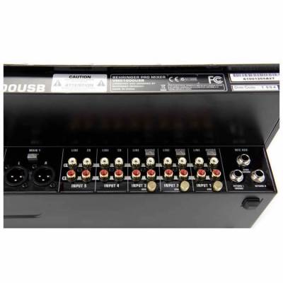 Pro Mixer Vmx1000USB 7 Kanal Profesyonel USB Dj Mikseri