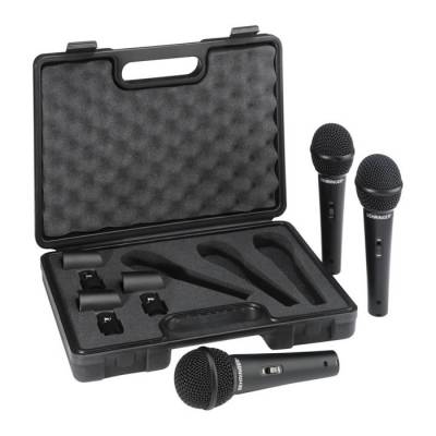 Ultravoice XM1800S Dinamik Kardioid Vokal ve Enstrüman Mikrofon Seti (3lü) - 1