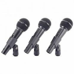 Ultravoice XM1800S Dinamik Kardioid Vokal ve Enstrüman Mikrofon Seti (3lü) - 4