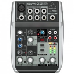 Behringer - Xenyx Q502USB 5 Kanal USB Deck Mikser