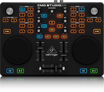 CMD Studio 2A 2 Deck ve 2 Kanal Midi DJ Kontrol Paneli