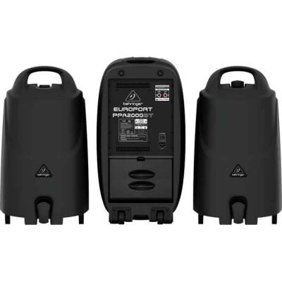 EUROPORT PPA2000BT 8 Kanal 2000 W Taşınabilir Pa Sistem - 3