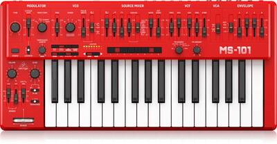 MS-101-RD Analog Synthesizer with 32