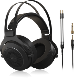 OMEGA Retro-Style Open-Back High-Fidelity Headphones - Behringer