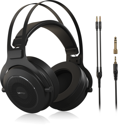 OMEGA Retro-Style Open-Back High-Fidelity Headphones - 1