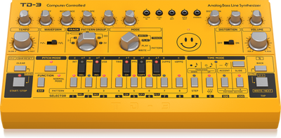 TD3-AM Analog Bass Line Synthesizer (Sarı) - 2
