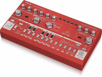 TD3-RD Analog Synthesizer (Kırmızı) - 2