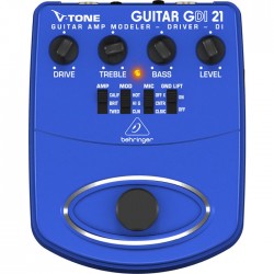 Behringer - V-TONE DI GDI21 Profesyonel Elektro Gitar için Pedallı DI Box Preamfi