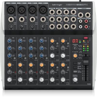 Xenyx 1202SFX 12 Kanal Analog Streaming Mikser - 1