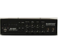 BS-500T 50 Watt USB Mixer Amplifikatör - Thumbnail