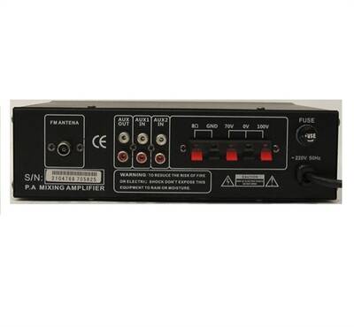 BS-500T 50 Watt USB Mixer Amplifikatör